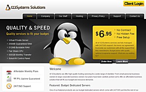 123Systems - $6.95 for 2x 256MB OpenVZ VPS 123Systems - $6.95 for 2x 256MB OpenVZ VPS