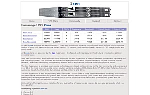 1Xen – £3.99 VPS in UK 1Xen – £3.99 VPS in UK