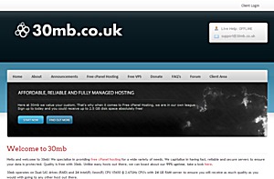 30mb.co.uk – $3 256MB OpenVZ VPS in Netherlands 30mb.co.uk – $3 256MB OpenVZ VPS in Netherlands