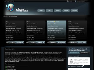 AlienVPS – $6.30 512MB OpenVZ VPS AlienVPS – $6.30 512MB OpenVZ VPS