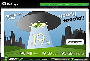 AlienVPS – $14/Year 190MB OpenVZ VPS in Las Vegas or New York AlienVPS – $14/Year 190MB OpenVZ VPS in Las Vegas or New York