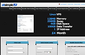 All Simple - £4.40 512MB Xen VPS in UK Exclusive Offer