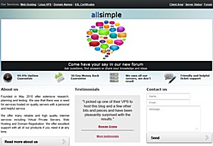 All Simple - £4.20 384MB Xen VPS in UK