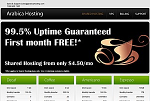 ArabicaHosting – $4.50 512MB OpenVZ VPS in New Jersey ArabicaHosting – $4.50 512MB OpenVZ VPS in New Jersey