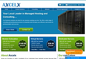 Axcelx - $6 128MB VMWare VPS in Boston Axcelx - $6 128MB VMWare VPS in Boston