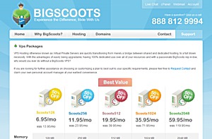 BigScoot - $27.89/Year 128MB OpenVZ VPS in Chicago