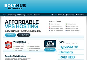 Bolthub – $6 768MB OpenVZ VPS in Germany Bolthub – $6 768MB OpenVZ VPS in Germany