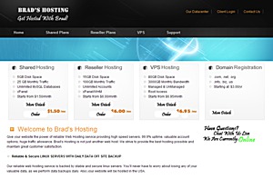 Brad’s Hosting – $6.95 96MB OpenVZ VPS Brad’s Hosting – $6.95 96MB OpenVZ VPS