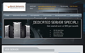 Burst Networks – A$5.95 128MB OpenVZ VPS with VePortal Burst Networks – A$5.95 128MB OpenVZ VPS with VePortal