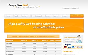 CompetitiveHost – $6.38 128MB OpenVZ VPS CompetitiveHost – $6.38 128MB OpenVZ VPS