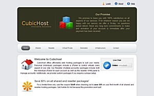CubicHost – $5 OpenVZ 128MB VPS CubicHost – $5 OpenVZ 128MB VPS