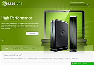 Ease VPS - $5.44 256MB OpenVZ VPS in Phoenix or Jacksonville