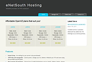eNetSouth - $22/Year 160MB OpenVZ VPS in Birmingham AL eNetSouth - $22/Year 160MB OpenVZ VPS in Birmingham AL