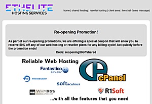 Ethelite Hosting – $6.80 256MB Xen VPS in Fremont Ethelite Hosting – $6.80 256MB Xen VPS in Fremont