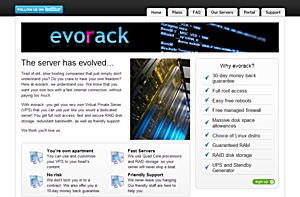 Evorack - £2.49 128MB Xen VPS in UK