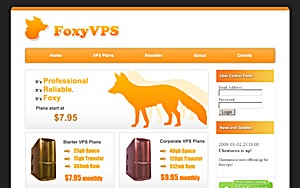 FoxyVPS – $6.76 OpenVZ VPS with 384MB FoxyVPS – $6.76 OpenVZ VPS with 384MB