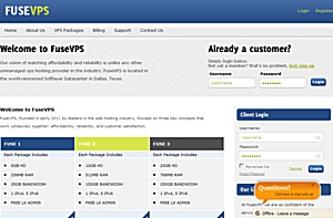 FuseVPS - $5.06 512MB OpenVZ VPS in Dallas