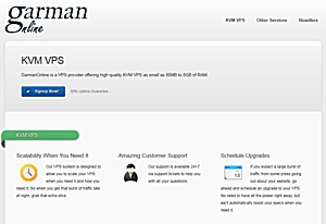GarmanOnline – $2.19 KVM/$1.75 OpenVZ VPS with 80MB in Chicago GarmanOnline – $2.19 KVM/$1.75 OpenVZ VPS with 80MB in Chicago