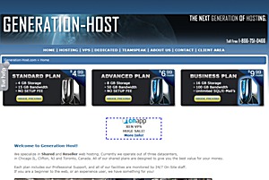 Generation-Host – $6.25 256MB Xen VPS in Chicago Generation-Host – $6.25 256MB Xen VPS in Chicago