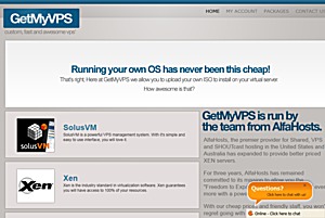 GetMyVPS – $4.95 256MB Xen HVM VPS in Kansas City GetMyVPS – $4.95 256MB Xen HVM VPS in Kansas City