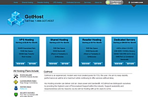 GotHost - $4.19 384MB OpenVZ VPS in Phoenix