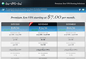 Go-VPS-Go - $7 512MB Xen/KVM VPS in Scranton, Jacksonville and Kansas City