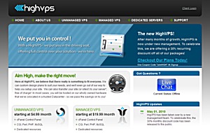 HighVPS – $3.49 256MB OpenVZ VPS HighVPS – $3.49 256MB OpenVZ VPS