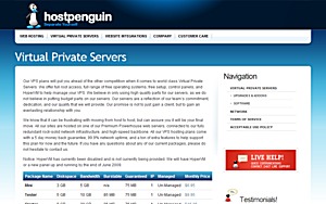 HostPenguin – $6.95 75MB OpenVZ VPS HostPenguin – $6.95 75MB OpenVZ VPS