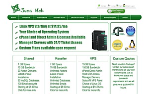 JunaWeb – $7 128MB OpenVZ VPS JunaWeb – $7 128MB OpenVZ VPS