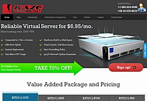 Kazetech – $3.48 256MB OpenVZ VPS in Miami Kazetech – $3.48 256MB OpenVZ VPS in Miami