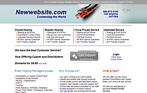 Newwebsite – $6.95 256MB Xen VPS Newwebsite – $6.95 256MB Xen VPS