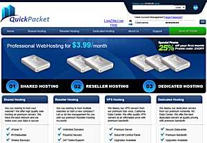 QuickPacket - $6.29 256MB Xen VPS in San Jose QuickPacket - $6.29 256MB Xen VPS in San Jose