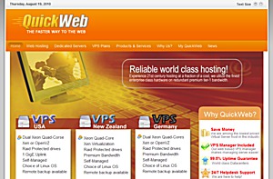QuickWeb - $7 128MB Xen VPS in LA, Chicago and Germany