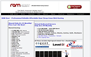 RAM Host - $2.99 80MB OpenVZ VPS RAM Host - $2.99 80MB OpenVZ VPS