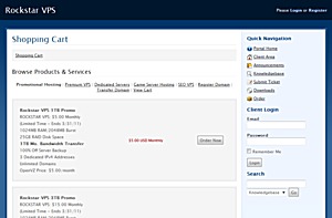 RockstarVPS – $5 1024MB OpenVZ VPS RockstarVPS – $5 1024MB OpenVZ VPS