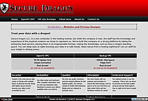SecureDragon – $24/Year 128MB Xen VPS in Jacksonville SecureDragon – $24/Year 128MB Xen VPS in Jacksonville