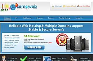 SemoWeb – $3.50 256MB OpenVZ VPS SemoWeb – $3.50 256MB OpenVZ VPS