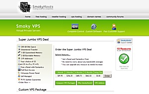 SmokyHosts – $68.86 First Year 128MB Virtuozzo VPS SmokyHosts – $68.86 First Year 128MB Virtuozzo VPS