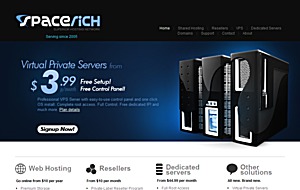 Spacerich – $4.99 256MB OpenVZ VPS with Gbit Port Spacerich – $4.99 256MB OpenVZ VPS with Gbit Port
