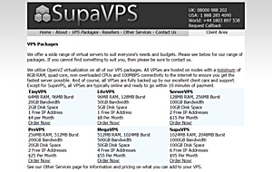 SupaVPS – $4 64MB OpenVZ VPS SupaVPS – $4 64MB OpenVZ VPS