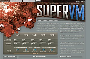 Super-VM – $3.60 128MB OpenVZ VPS Exclusive Offer Super-VM – $3.60 128MB OpenVZ VPS Exclusive Offer