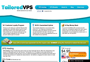 TailoredVPS – $3.96 256MB OpenVZ VPS in Philadelphia TailoredVPS – $3.96 256MB OpenVZ VPS in Philadelphia