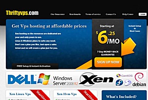ThriftyVPS – $6.25 256MB Xen VPS in Asheville ThriftyVPS – $6.25 256MB Xen VPS in Asheville