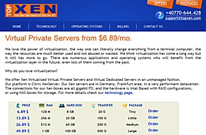 TopXen – $6.89 128MB Xen VPS in Germany TopXen – $6.89 128MB Xen VPS in Germany