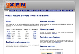 TopXen – $5.17 128MB Xen VPS in Germany TopXen – $5.17 128MB Xen VPS in Germany