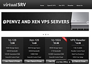 VirtualSRV – $2.99 128MB OpenVZ VPS in Chicago VirtualSRV – $2.99 128MB OpenVZ VPS in Chicago