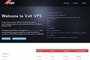 Volt-VPS - $4.48 256MB OpenVZ VPS in Scranton