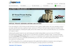 VPSLink – 64MB OpenVZ/Xen VPS for $3.31 with 2 Year Prepaid VPSLink – 64MB OpenVZ/Xen VPS for $3.31 with 2 Year Prepaid