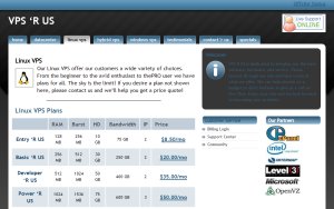 VPS R Us – $6.80 OpenVZ VPS with 128MB VPS R Us – $6.80 OpenVZ VPS with 128MB