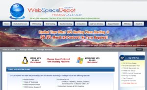 WebSpaceDepot – $6.94 Xen VPS with 128MB WebSpaceDepot – $6.94 Xen VPS with 128MB